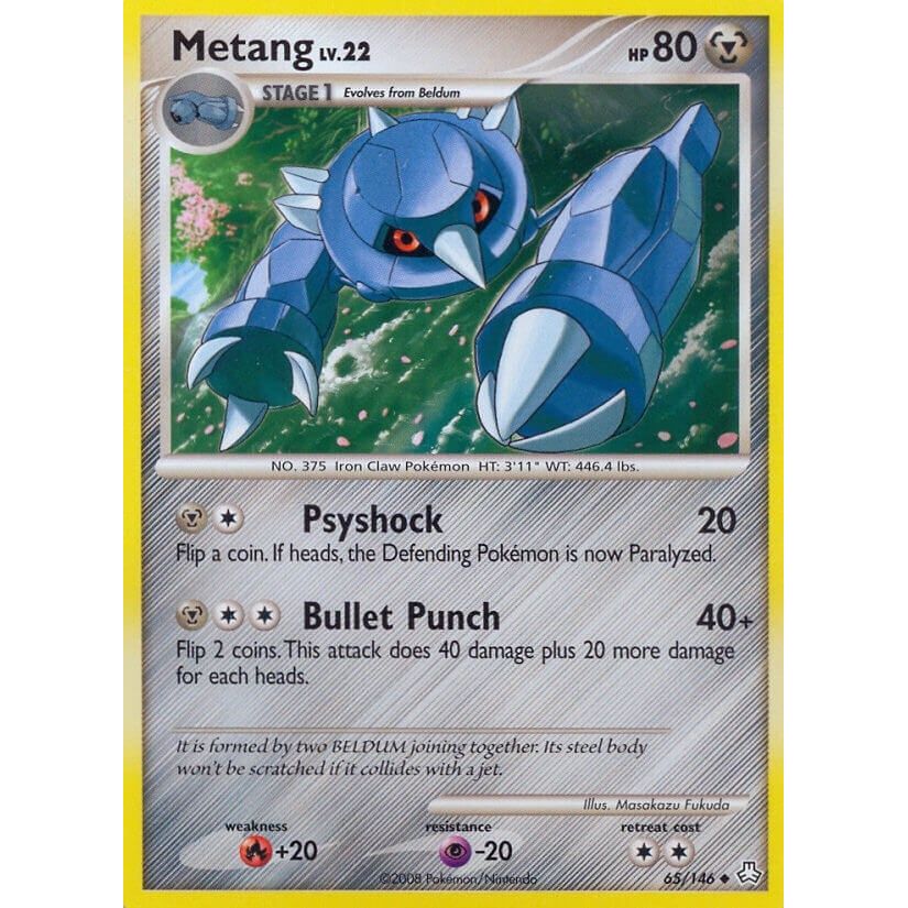 Image for Metang (65) (65/146) (LA) - Pokemon