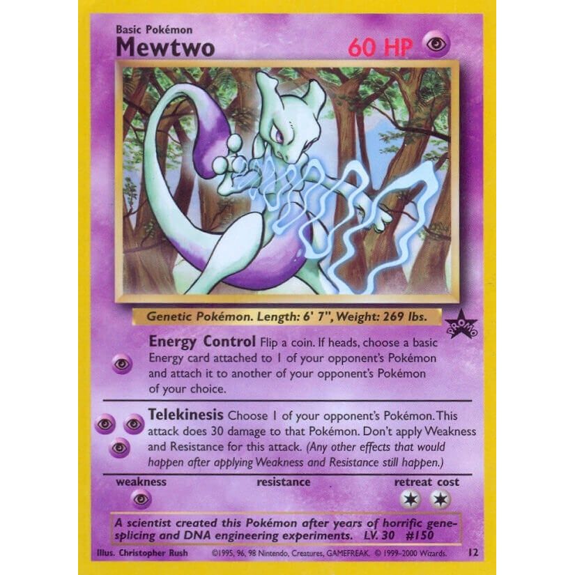 Image for Mewtwo (12) (12/53) (PR) - Pokemon