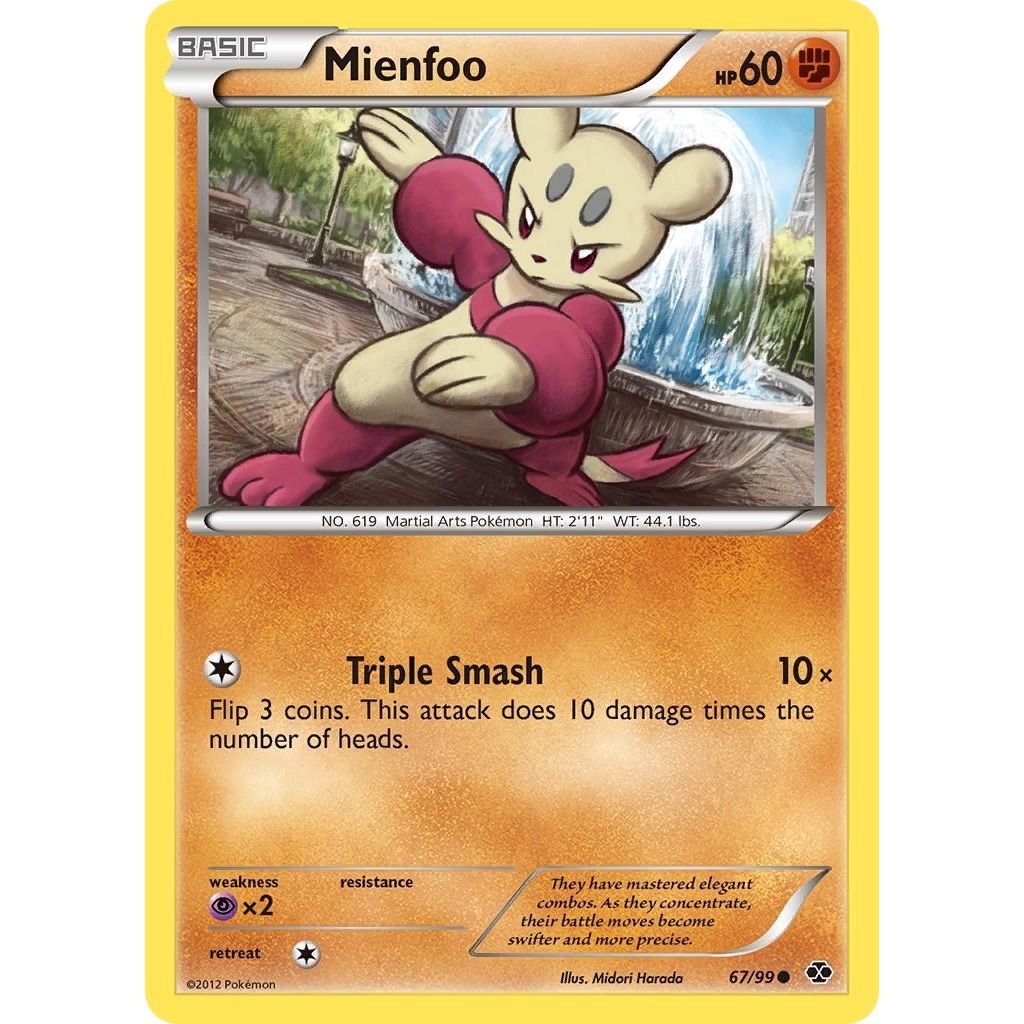 Image for Mienfoo (67/99) (NXD) - Pokemon
