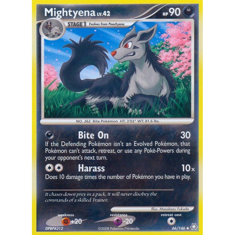 Image for Mightyena (66/146) (LA) - Pokemon