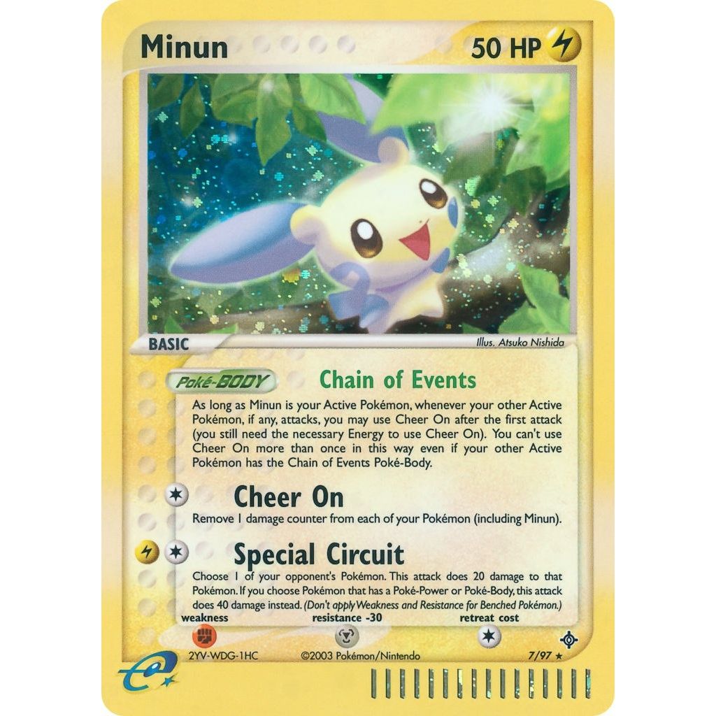 Image for Minun (7/97) (DR) - Pokemon