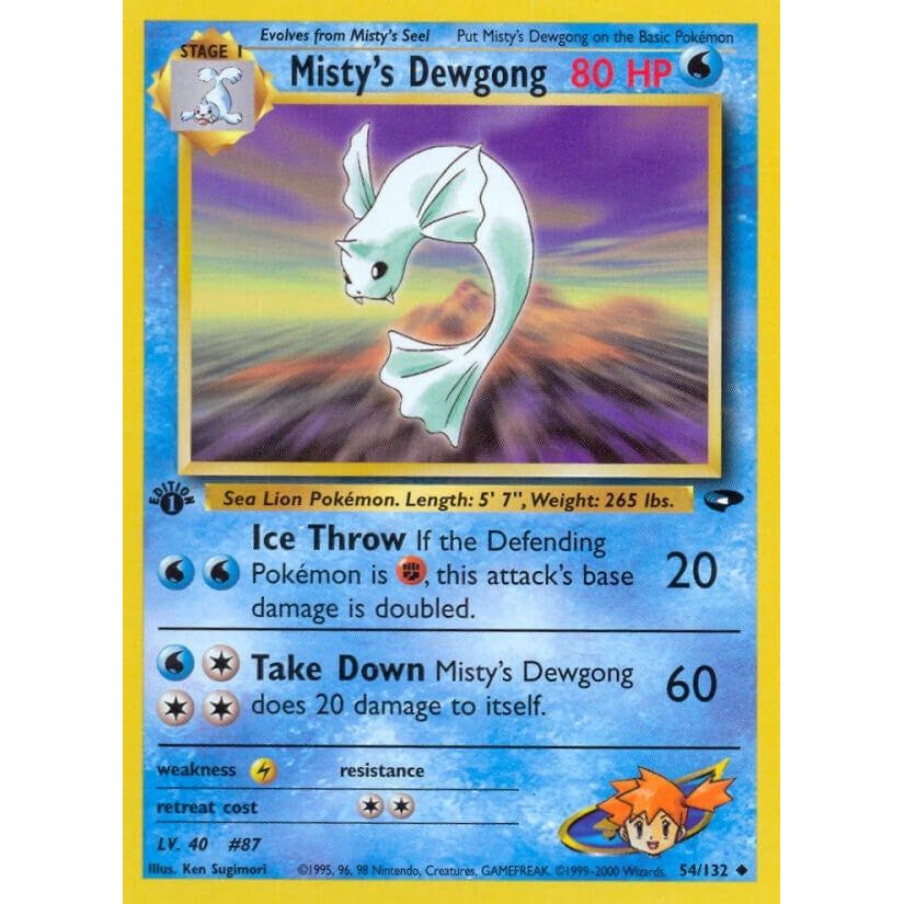 Image for Misty's Dewgong (054/132) (G2) - Pokemon