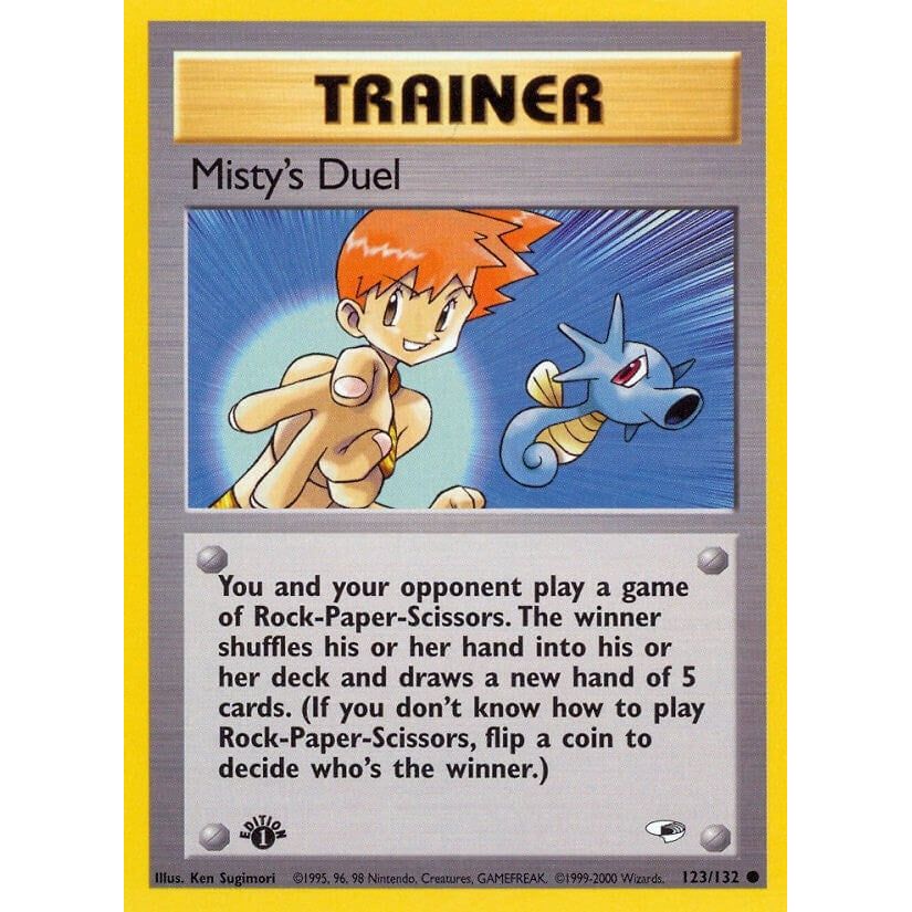 Image for Misty's Duel (123/132) (G1) - Pokemon