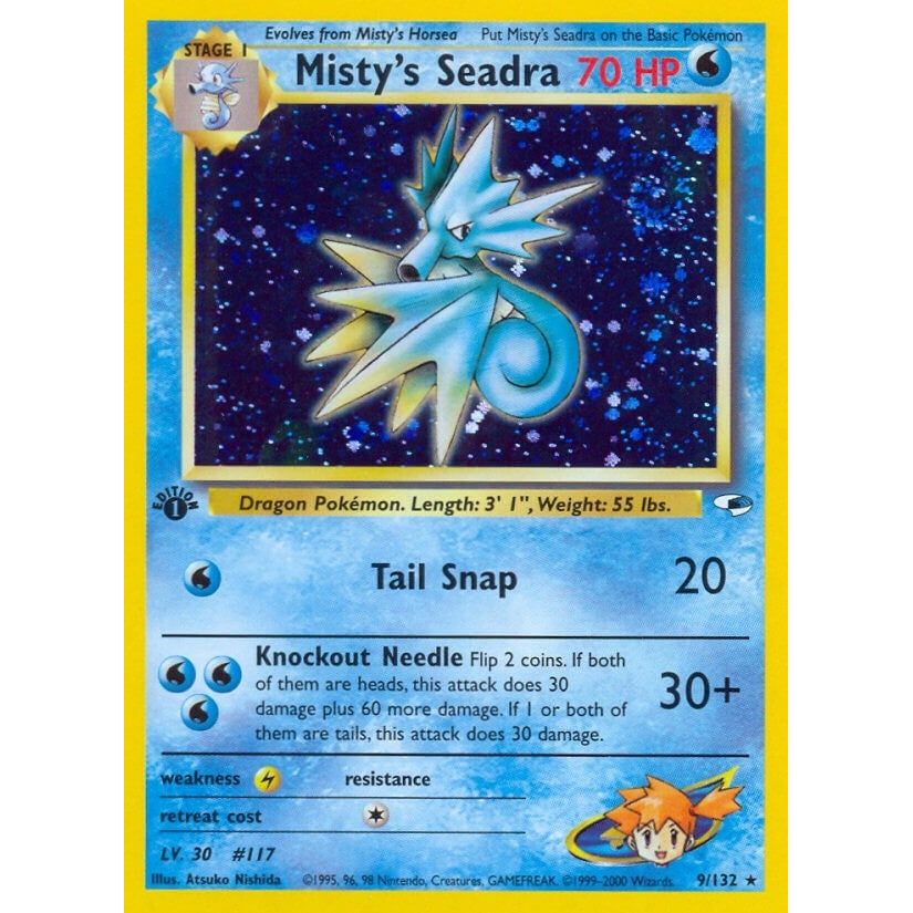 Image for Misty's Seadra (009/132) (G1) - Pokemon