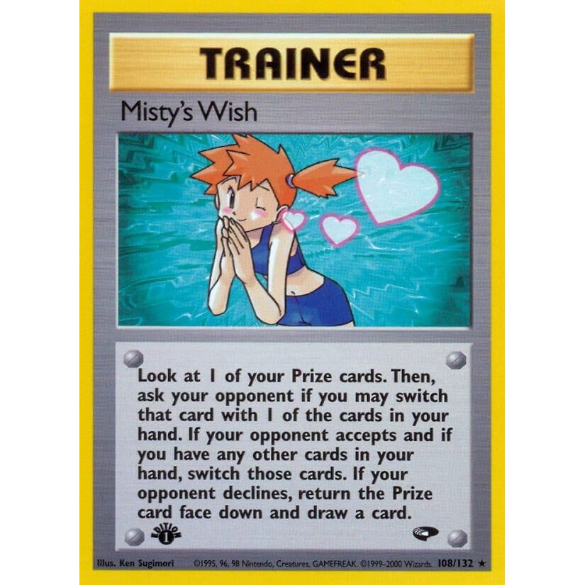 Image for Misty's Wish (108/132) (G2) - Pokemon