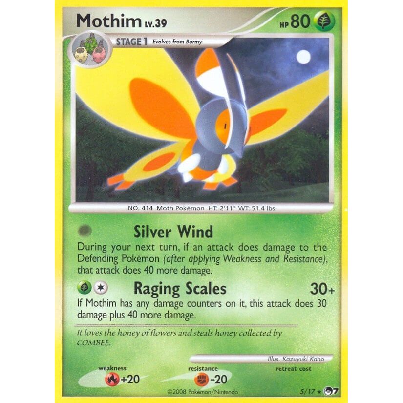 Image for Mothim (005/017) (POP) - Pokemon