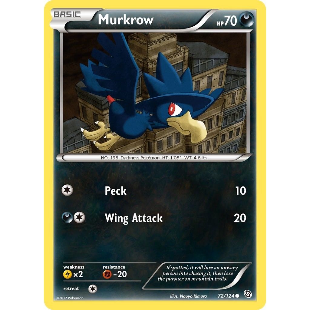 Image for Murkrow (72/124) (DRX) - Pokemon