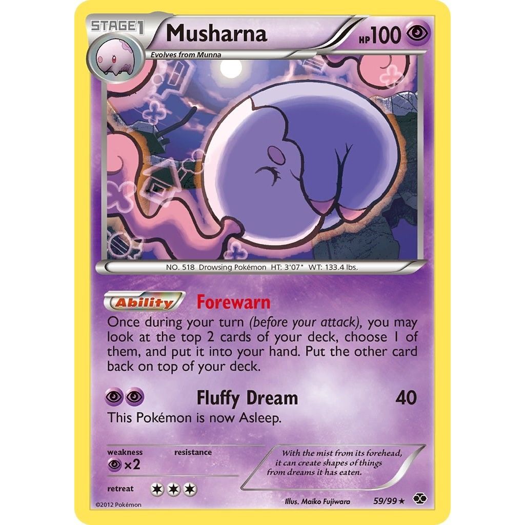 Image for Musharna (59/99) (NXD) - Pokemon