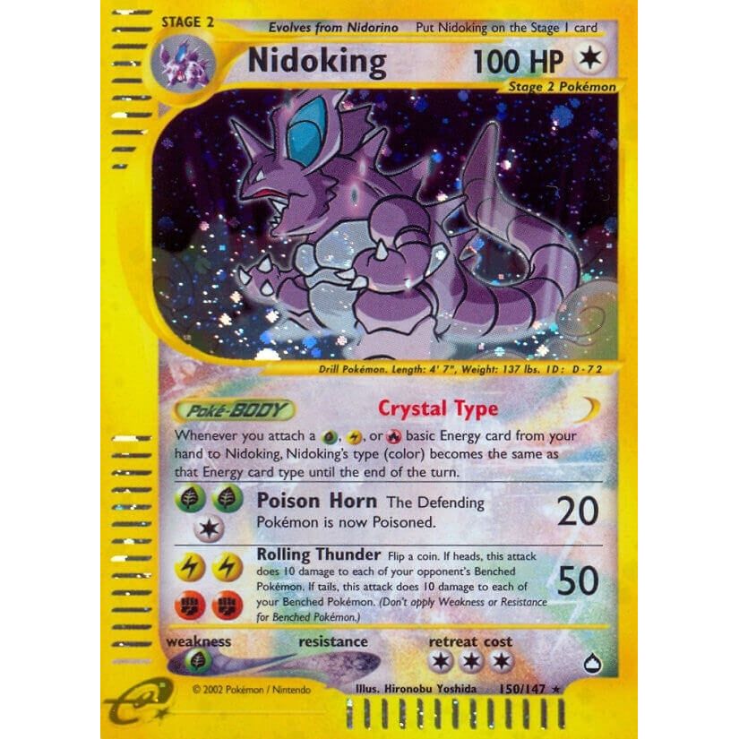 Image for Nidoking (150) (150/147) (AQ) - Pokemon