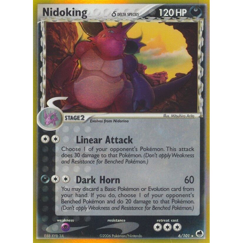 Image for Nidoking (Delta Species) (6/101) (DF) - Pokemon