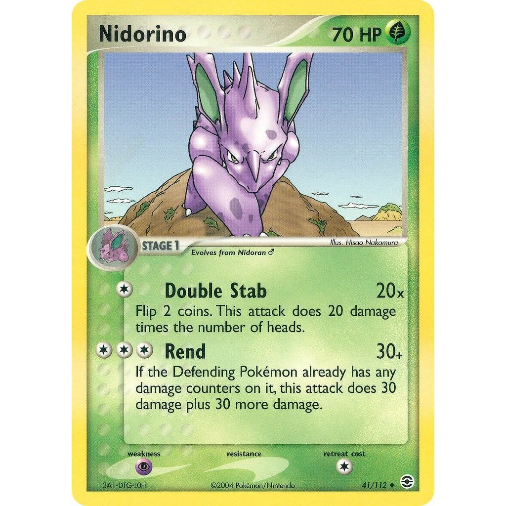 Image for Nidorino (41/112) (RG) - Pokemon