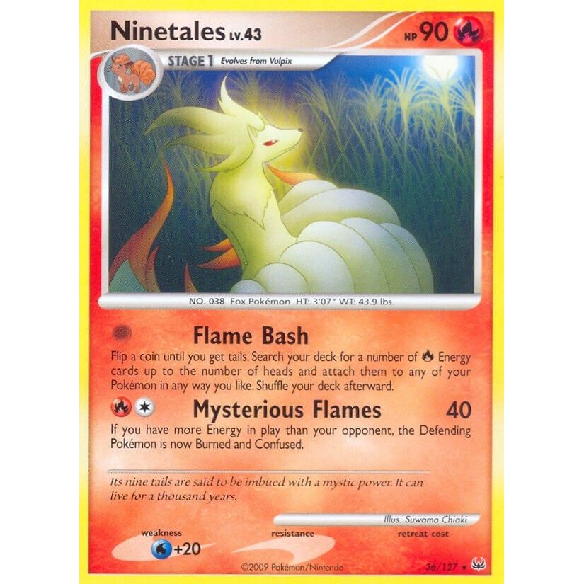 Image for Ninetales (36/127) (PL) - Pokemon