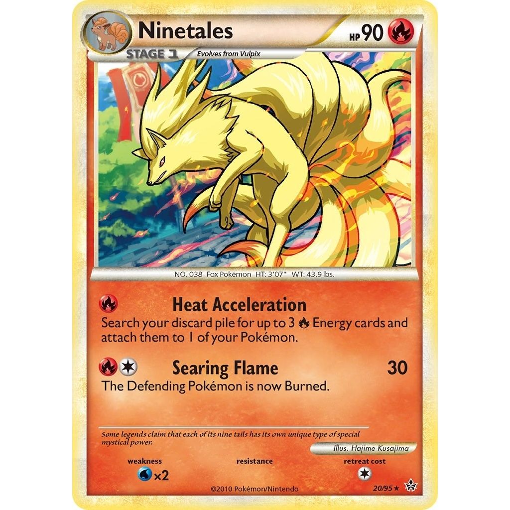 Image for Ninetales (20/95) (UL) - Pokemon
