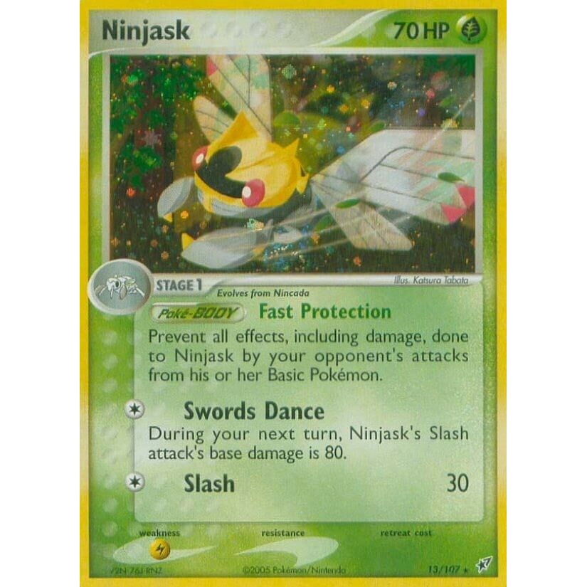 Image for Ninjask (13/107) (DX) - Pokemon