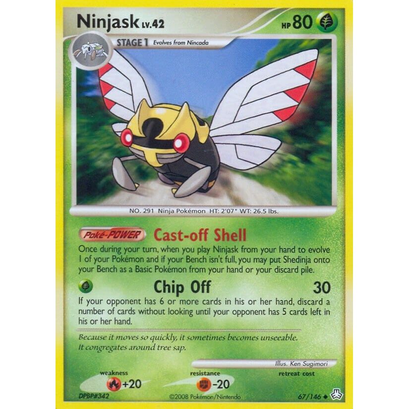 Image for Ninjask (67/146) (LA) - Pokemon