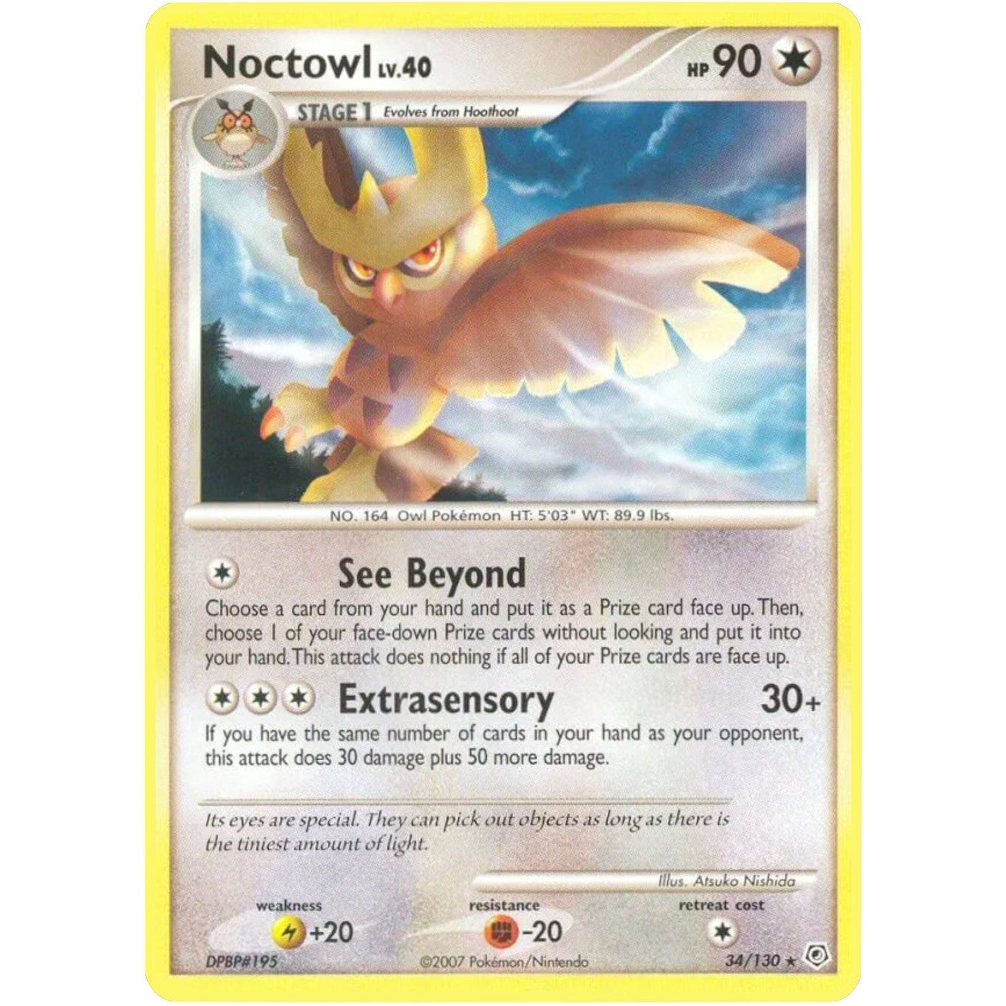 Image for Noctowl (34/130) (DP) - Pokemon