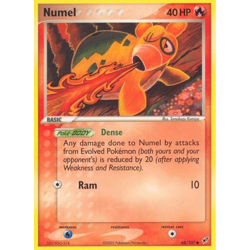 Image for Numel (68/107) (DX) - Pokemon
