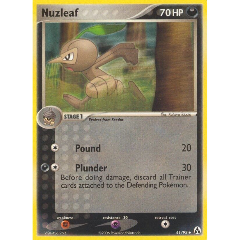 Image for Nuzleaf (41/92) (LM) - Pokemon