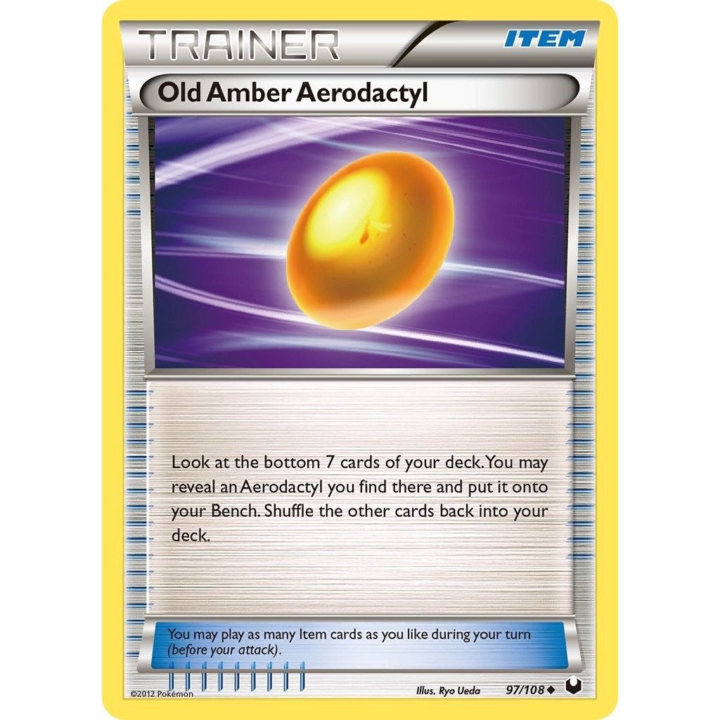 Image for Old Amber Aerodactyl (97/108) (DEX) - Pokemon