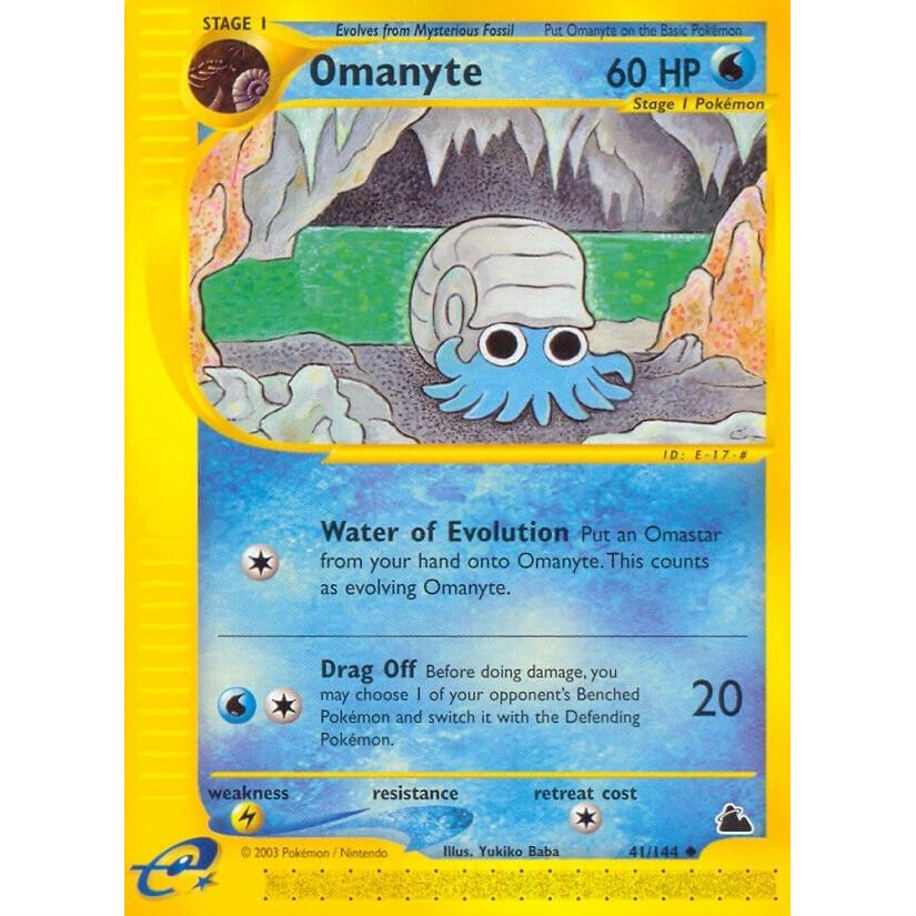 Image for Omanyte (041/144) (SK) - Pokemon