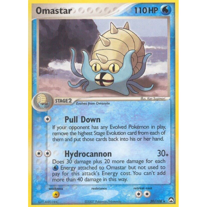 Image for Omastar (20/108) (PK) - Pokemon