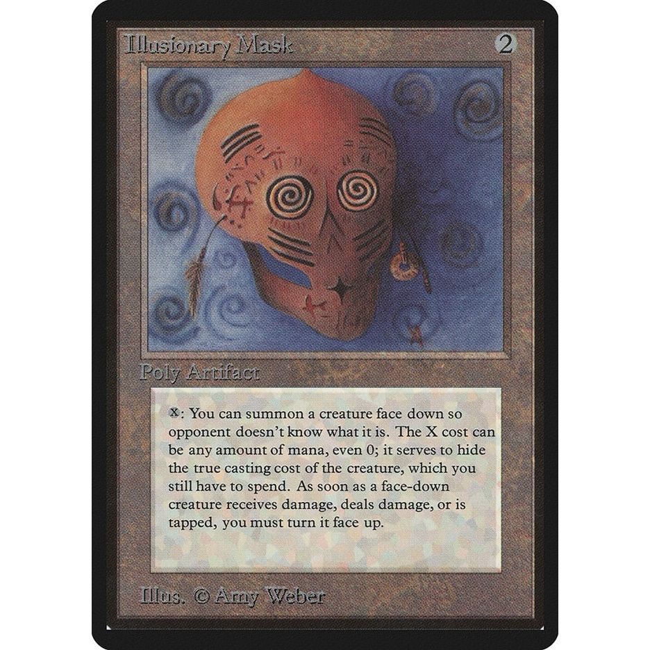 Image for Illusionary Mask (LEB) - Magic: The Gathering