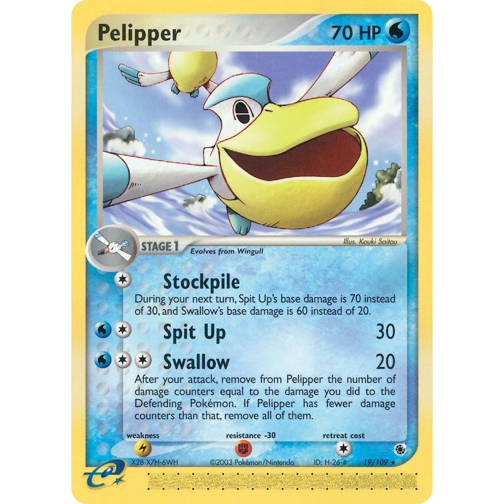 Image for Pelipper (19/109) (RS) - Pokemon