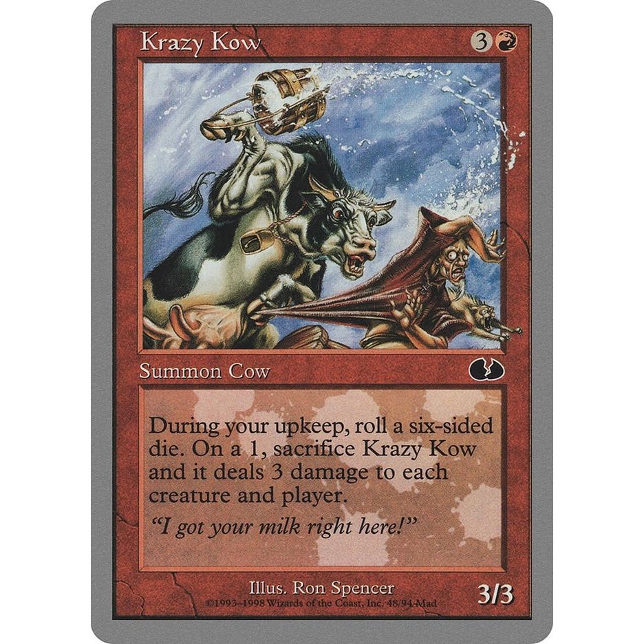 Image for Krazy Kow (48) (UGL) - Magic: The Gathering
