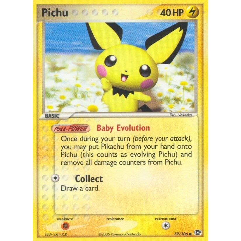 Image for Pichu (59/106) (EM) - Pokemon
