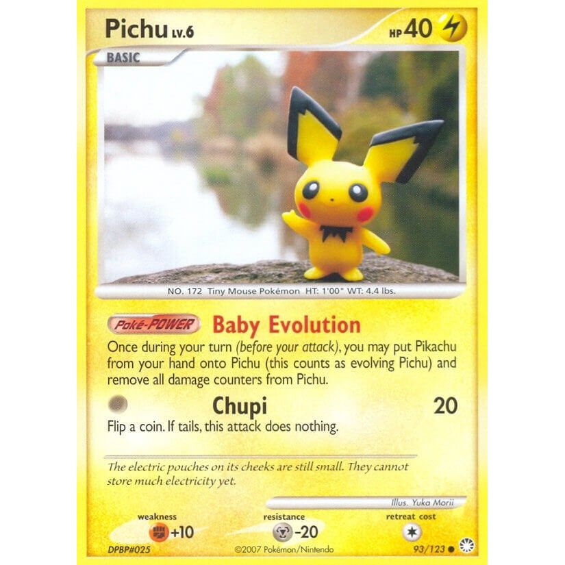 Image for Pichu (93/123) (MT) - Pokemon