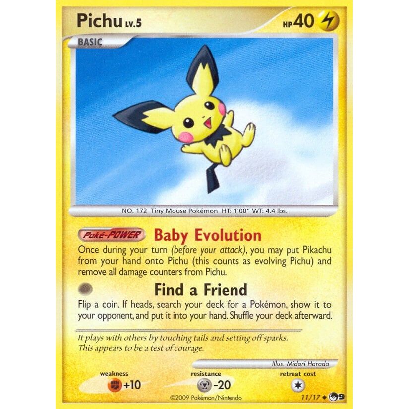 Image for Pichu (011/017) (POP) - Pokemon