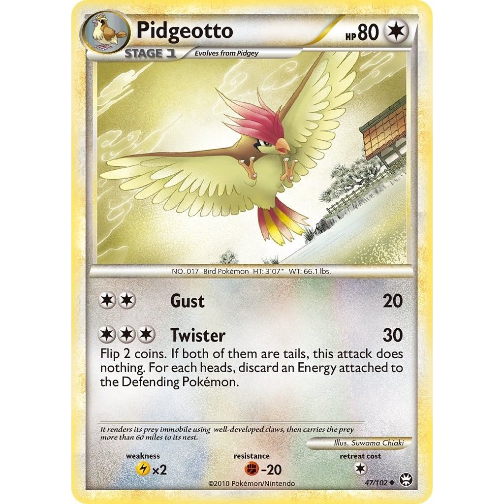 Image for Pidgeotto (47/102) (TM) - Pokemon
