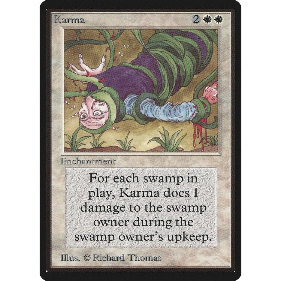 Image for Karma (LEB) - Magic: The Gathering