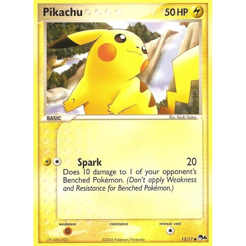 Image for Pikachu (013/017) (POP) - Pokemon