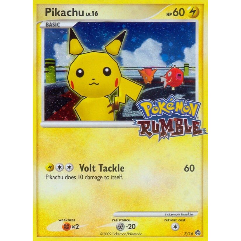 Image for Pikachu (7) (RUM) - Pokemon