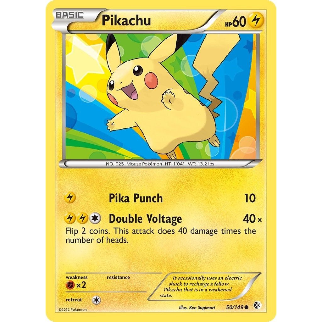 Image for Pikachu (50/149) (BCR) - Pokemon