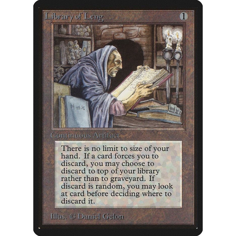 Image for Library of Leng (LEB) - Magic: The Gathering