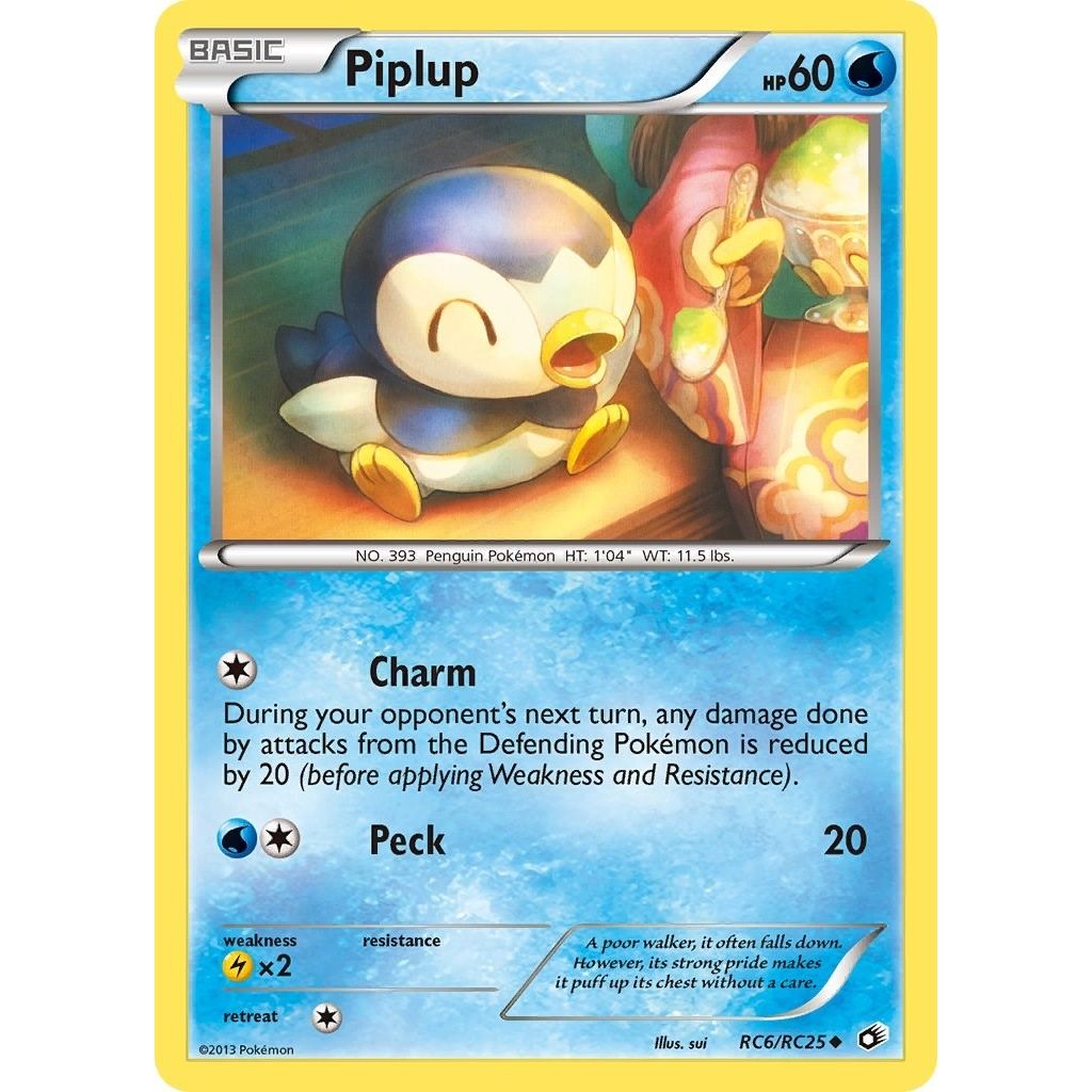Image for Piplup (RC6/RC25) (LTR) - Pokemon