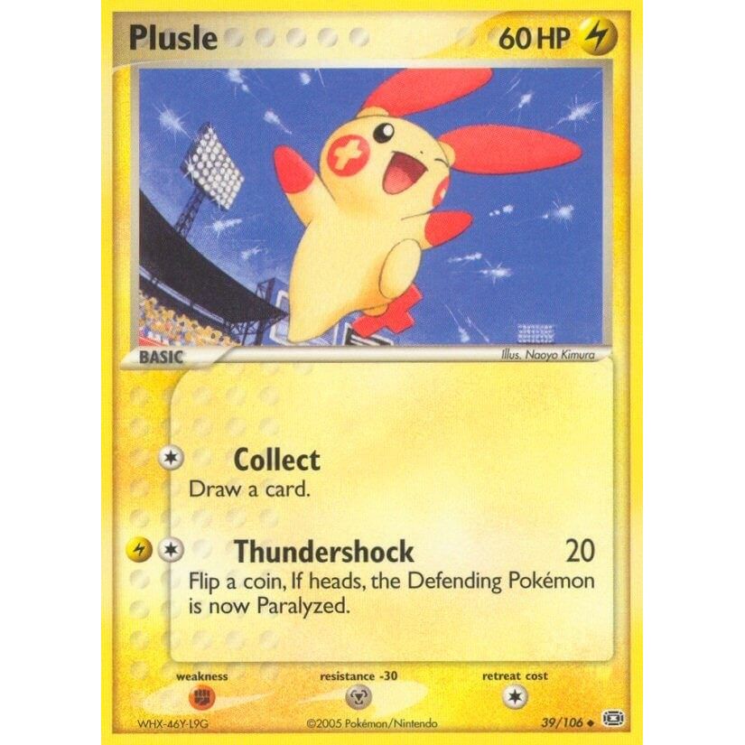 Image for Plusle (39/106) (EM) - Pokemon