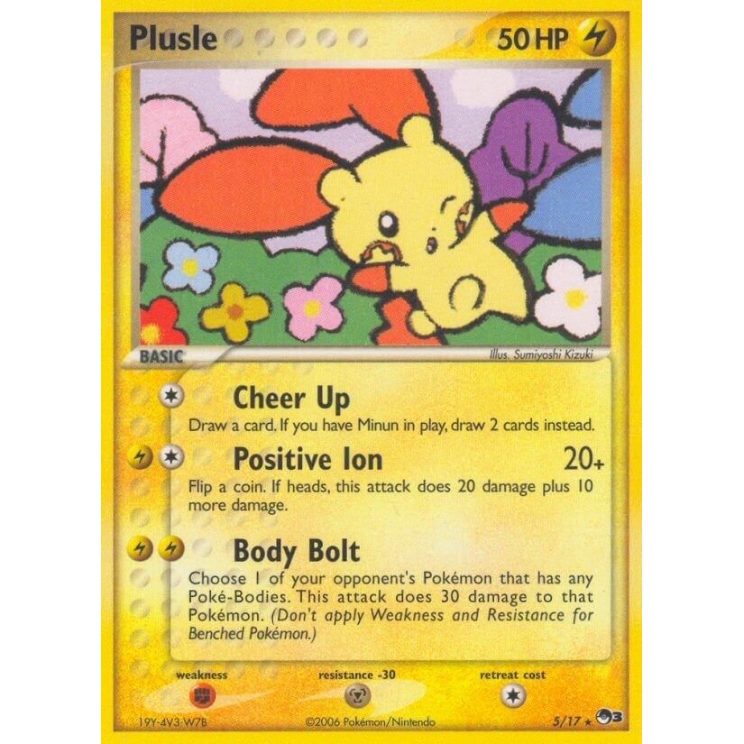Image for Plusle (005/017) (POP) - Pokemon