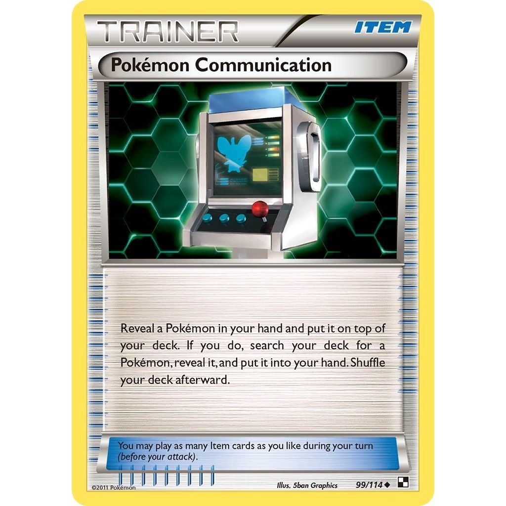 Image for Pokemon Communication (99/114) (BLW) - Pokemon
