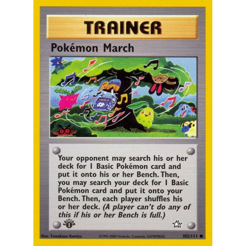 Image for Pokemon March (102/111) (N1) - Pokemon