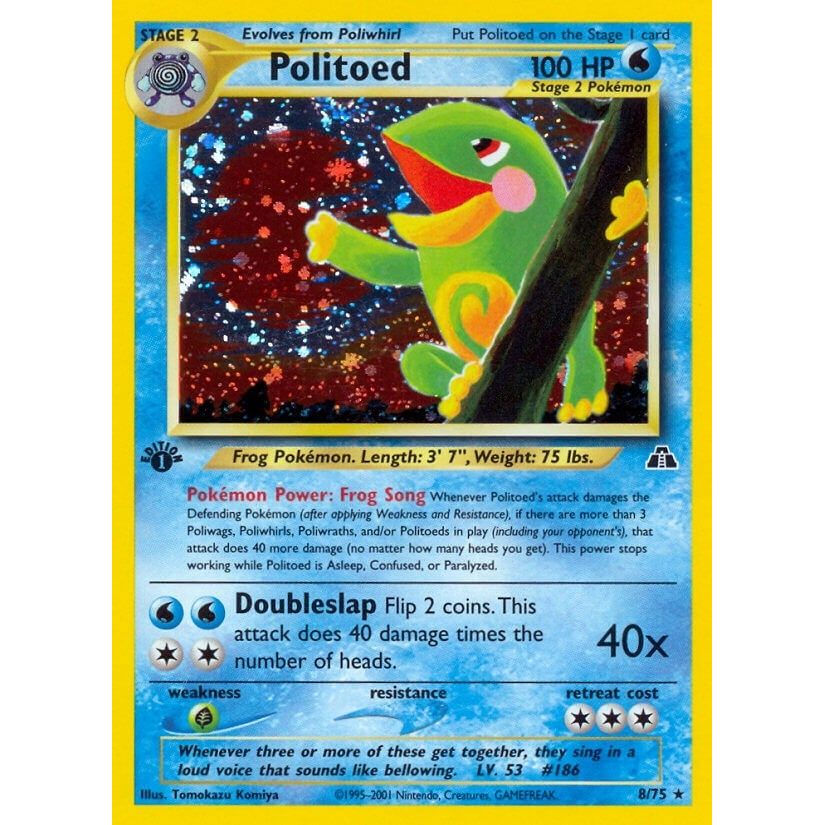 Image for Politoed (8) (08/75) (N2) - Pokemon