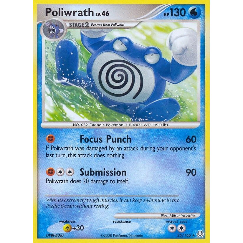 Image for Poliwrath (35/146) (LA) - Pokemon