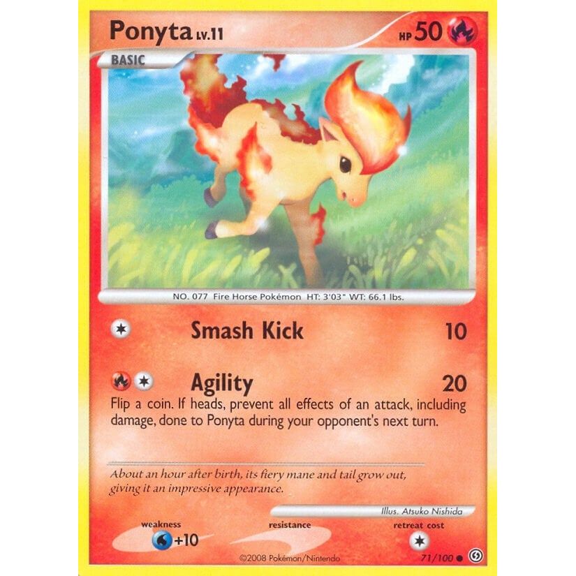 Image for Ponyta (71/100) (SF) - Pokemon