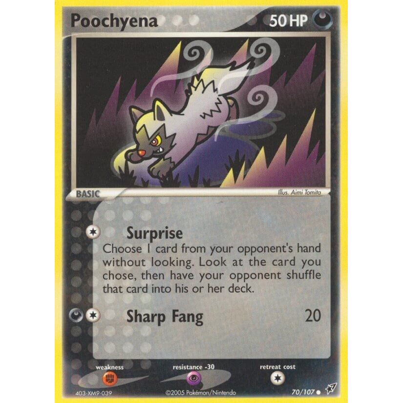 Image for Poochyena (70/107) (DX) - Pokemon