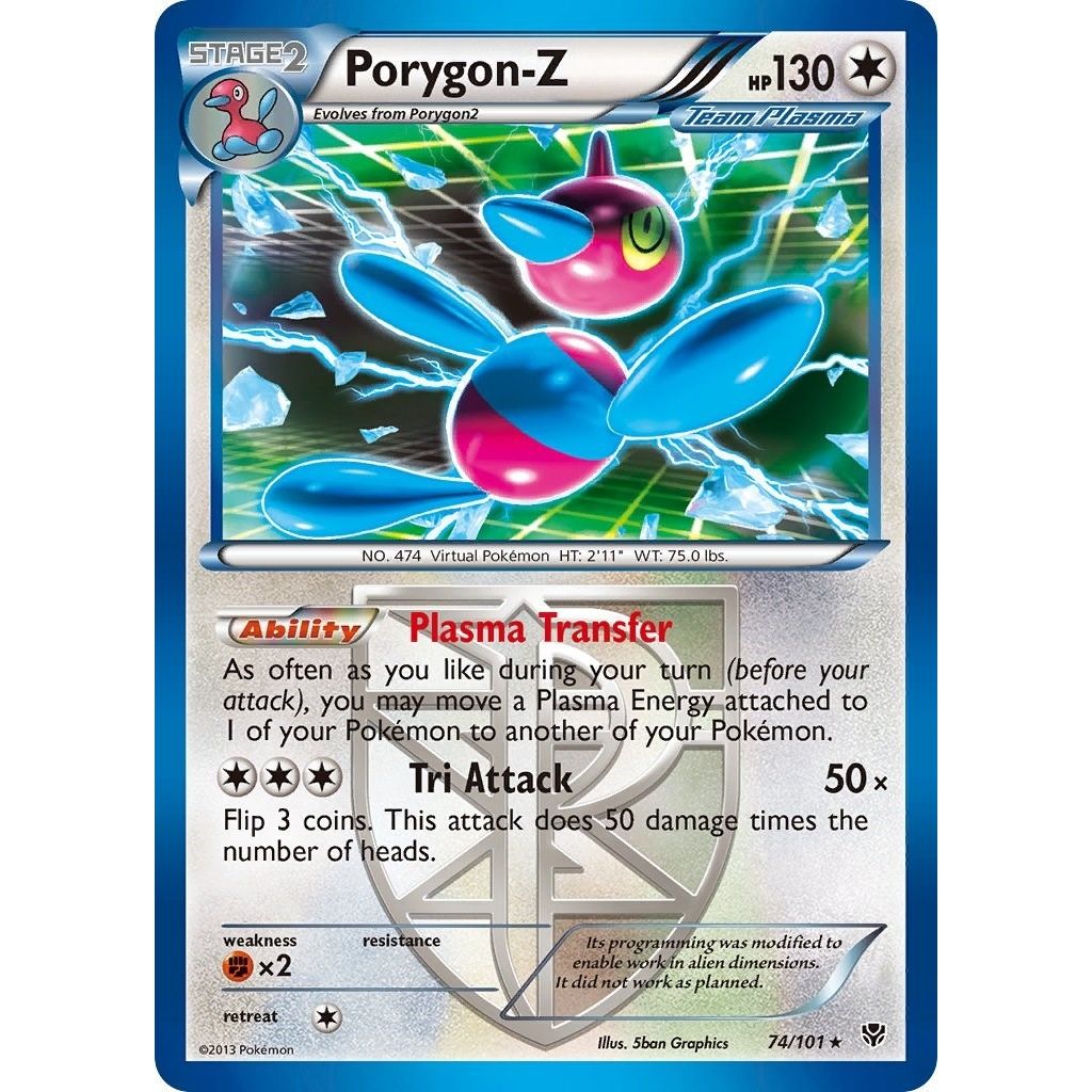 Image for Porygon-Z (Team Plasma) (74/101) (PLB) - Pokemon