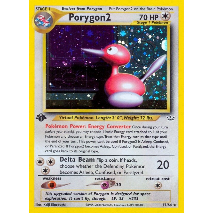 Image for Porygon2 (12/64) (N3) - Pokemon