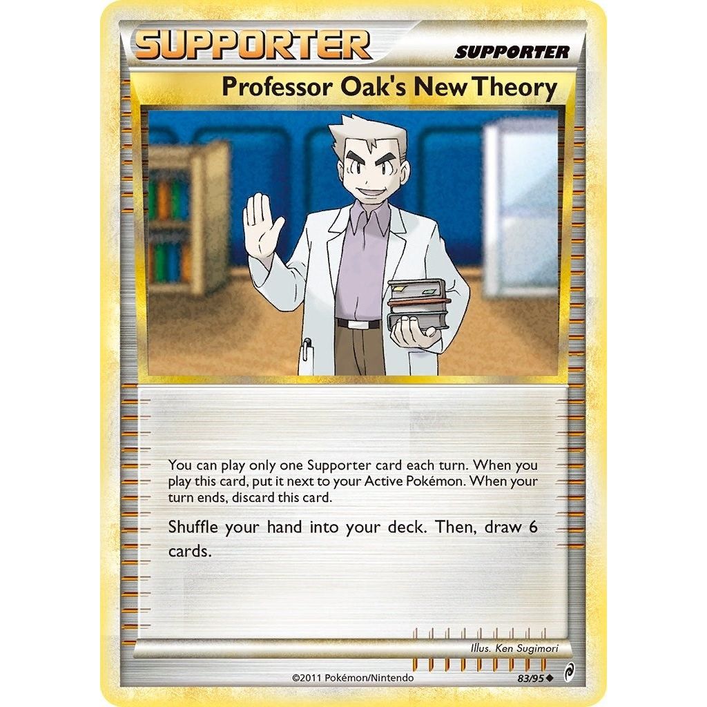 Image for Professor Oak's New Theory (83/95) (CL) - Pokemon