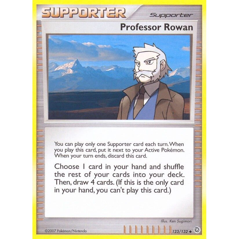 Image for Professor Rowan (123/132) (SW) - Pokemon